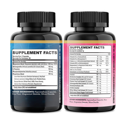 Parrox Cortisol & Myo-Inositol Bundle — Soothe & Smooth 2-Pack