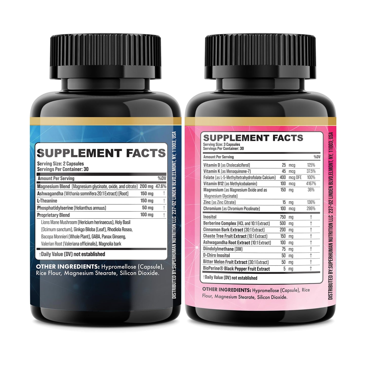 Parrox Soothe & Smooth Bundle – Cortisol Balance & 16-in-1 Myo-Inositol Complex