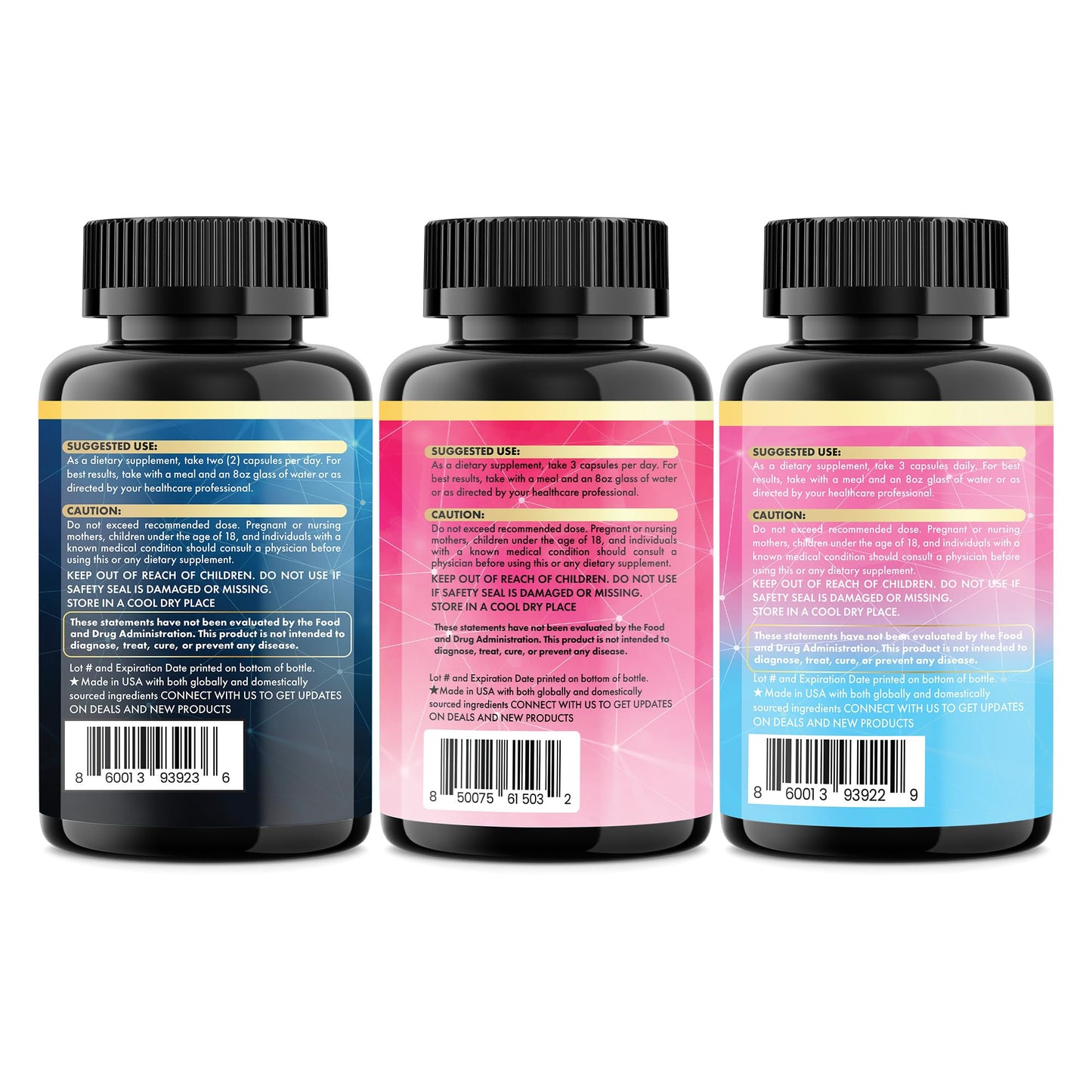 Parrox She Shines Set – Collagen Peptides, Cortisol Support & Inositol Bundle