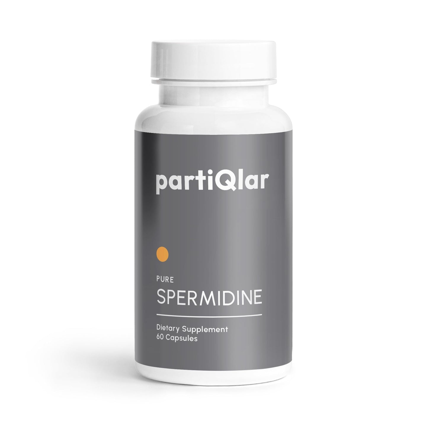 partiQlar Spermidine Supplement – 99% Purity, 8 mg per Capsule, 60 Capsules – Made in USA