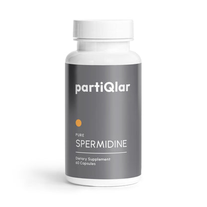 partiQlar Spermidine Supplement – 99% Purity, 8 mg per Capsule, 60 Capsules – Made in USA