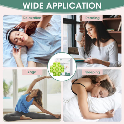 Organic Castor Oil Pack Wrap - Self-Adhesive & Reusable