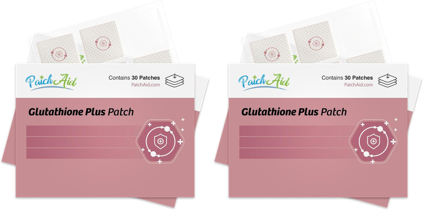 PatchAid Glutathione Topical Patch – 30-Day Supply (Pack of 2)