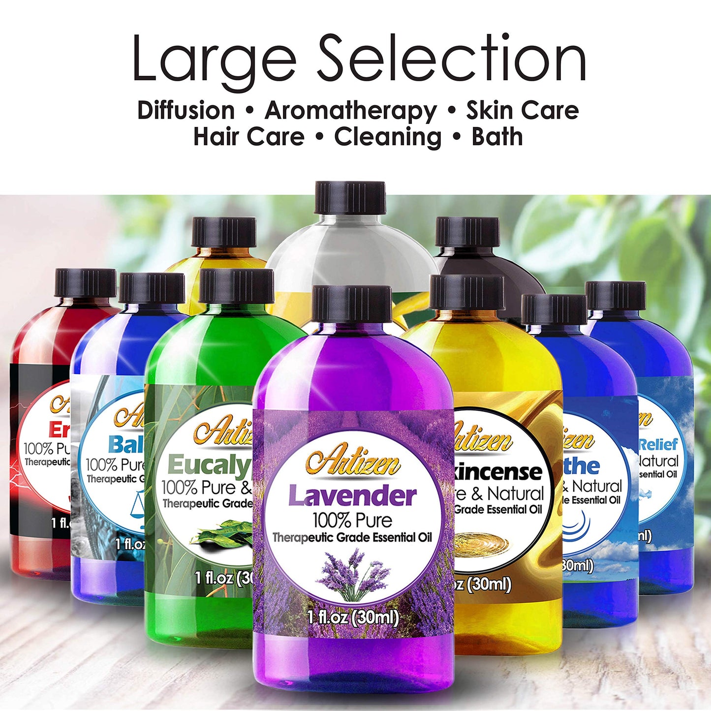 Artizen Patchouli Essential Oil - 1 fl oz (30 ml) | 100% Pure & Natural