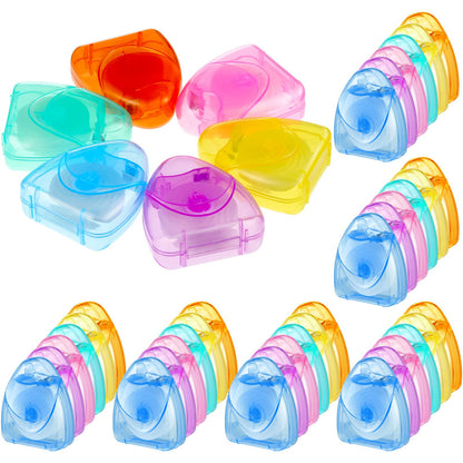 Patelai 48 Boxes Dental Floss Bulk – 164 ft (50 m) Mint Waxed, Mini Travel Size