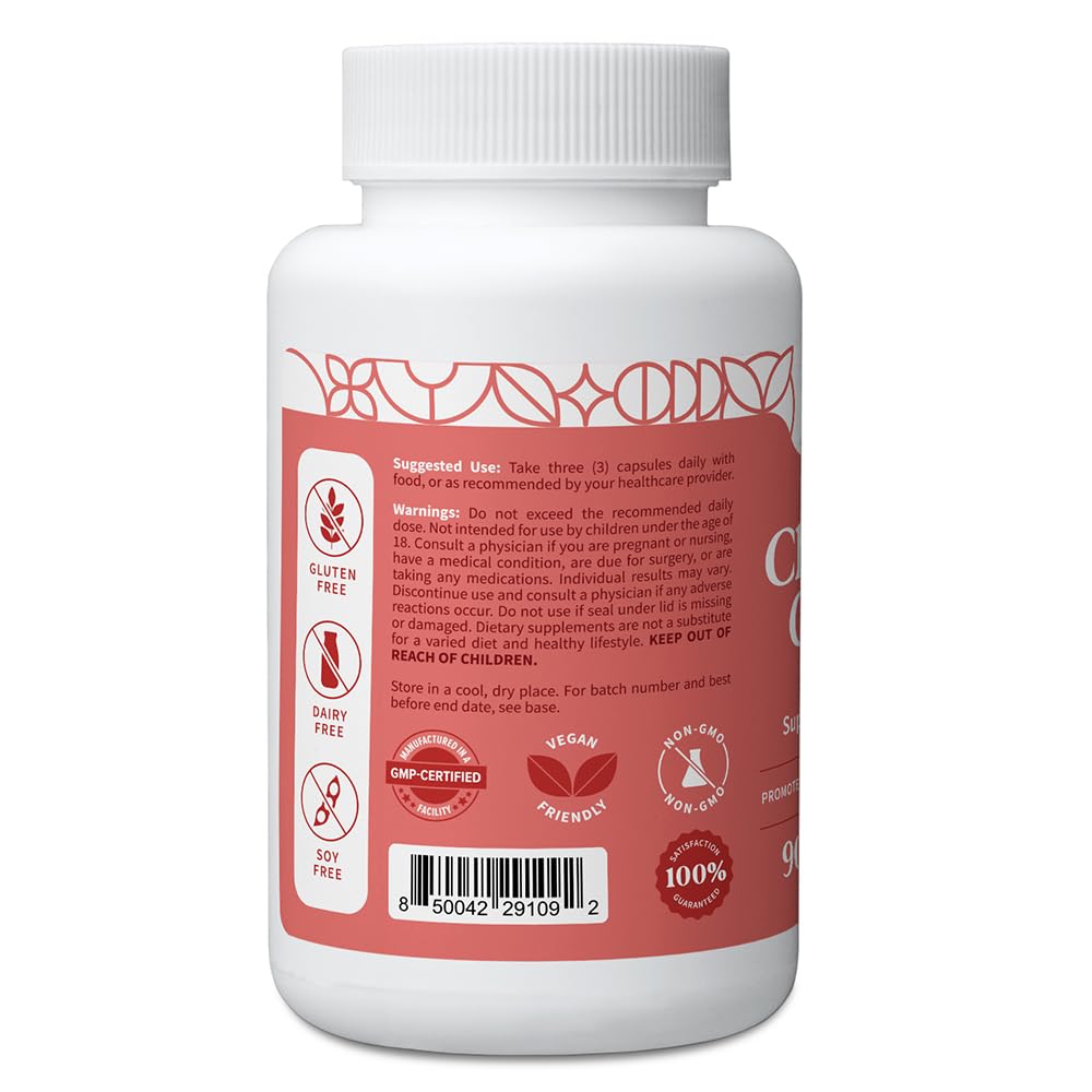 Pattern Wellness Cholesterol Complex – 90 Vegan Capsules | 3rd-Party Lab Tested
