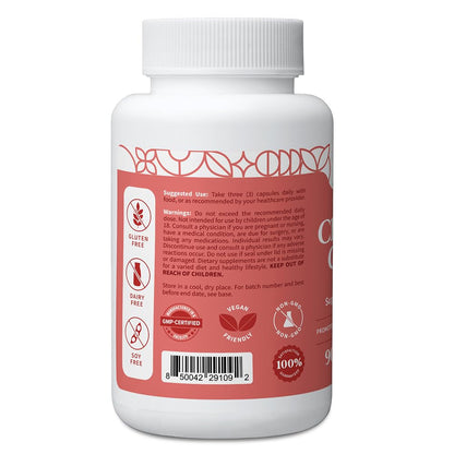 Pattern Wellness Cholesterol Complex – 90 Vegan Capsules | 3rd-Party Lab Tested