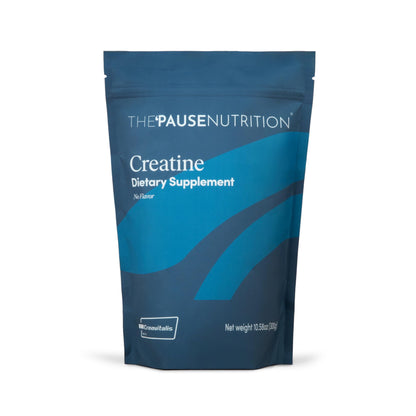 Pause Life Creatine Powder – Unflavored, 5g Creatine Monohydrate per Serving, Gluten Free & Vegan, 11 oz