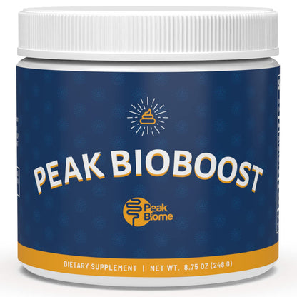Peak BioBoost by Peak Biome — Flavorless Prebiotic Fiber for Digestive Health | 30 Servings, 1 Month Supply