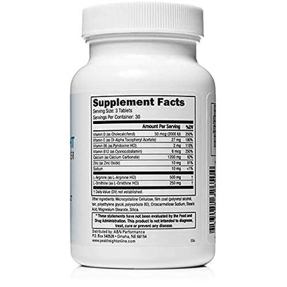 Peak Height Growth Supplement - Doctor-Developed Height Support (12 Pack)