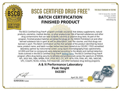 Peak Height Growth Supplement - Doctor-Developed Height Support (12 Pack)
