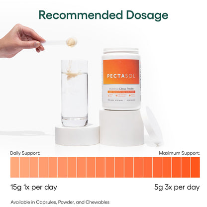 EcoNugenics PectaSol Modified Citrus Pectin – 454g Powder – Total-Body Health, Immune Support & Galectin-3 Maintenance