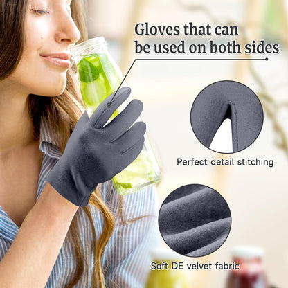 Pedobi 2 Pcs Castor Oil Pack Wraps for Hands – Wrist Arthritis & Carpal Tunnel (Oil Not Included)