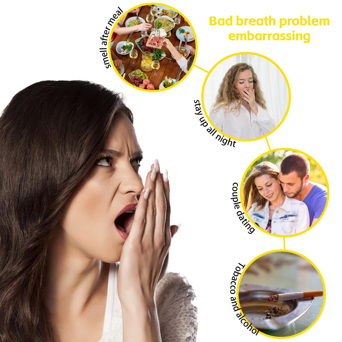PEGO Oral Breath Spray Lemon 2-Pack – Fresh Breath for Adults