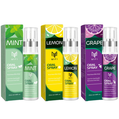 PEGO Oral Breath Spray Lemon 2-Pack – Fresh Breath for Adults
