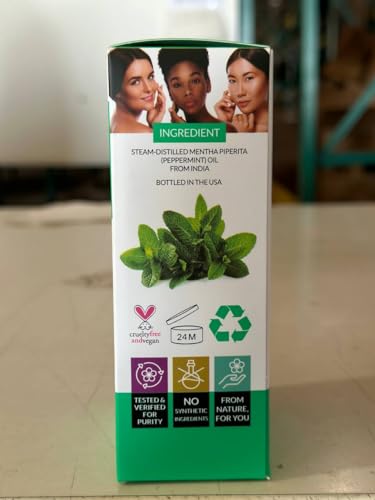 artnaturals Peppermint Essential Oil 4oz – 100% Pure Therapeutic Grade (Mentha piperita)