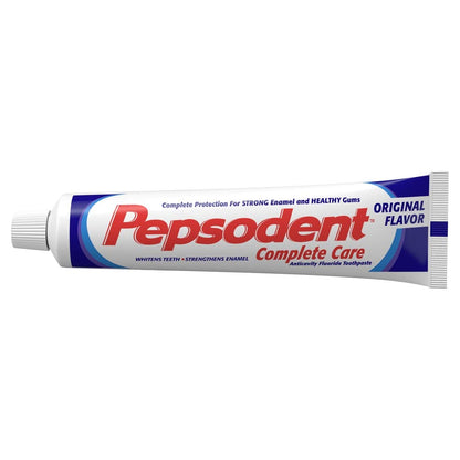 Pepsodent Complete Care Toothpaste Original Flavor - 5.5 oz (Pack of 3)