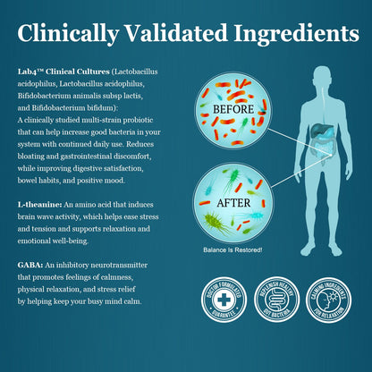 Peptiva Advanced 50 Billion CFU Probiotic – Digestive Relief & Clinically Validated Probiotic, 30ct
