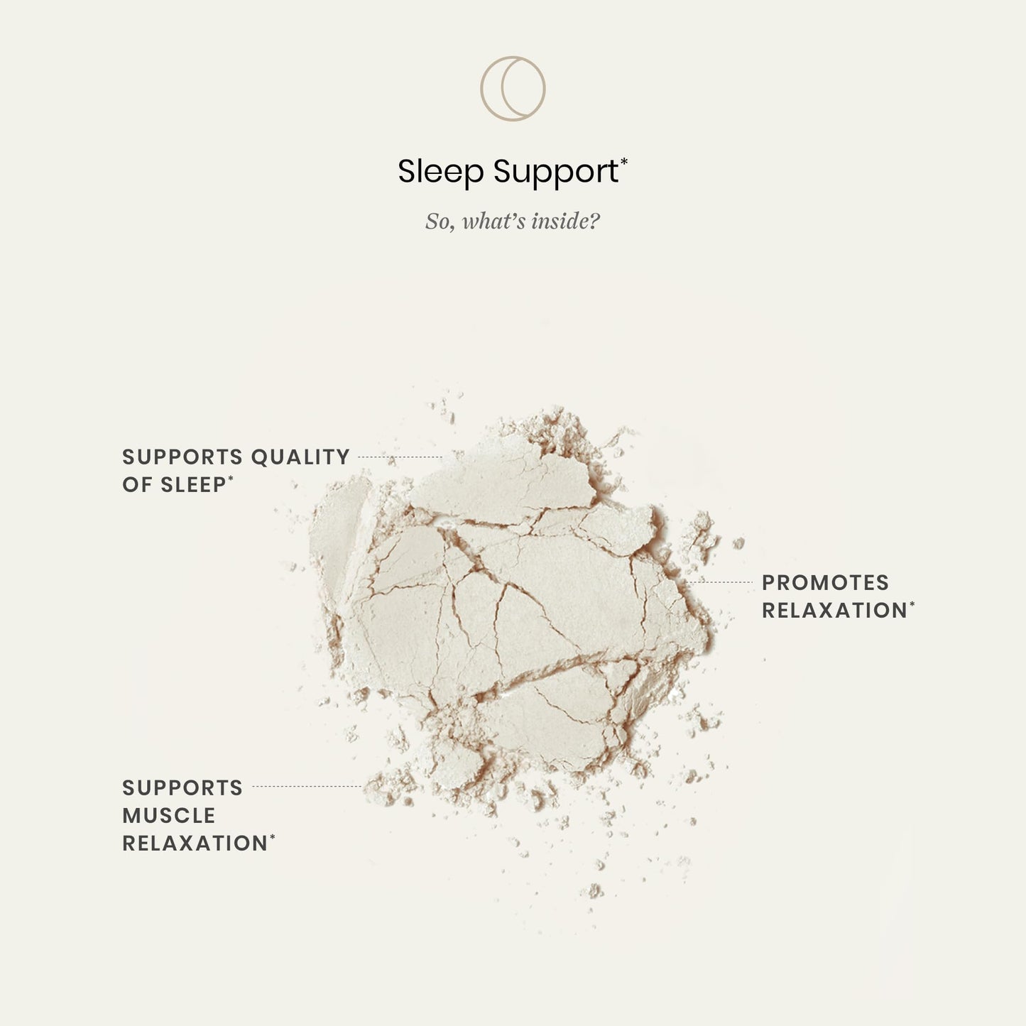 Perelel Sleep Support Magnesium Powder Blend — Lemon Balm, Honey Lemon Flavor