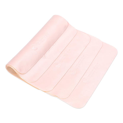 PERFECTSIGHT Microfiber Cleaning Cloth – 6 Pack (5.7x6.7 in) Pink, Safe for Coated Lenses