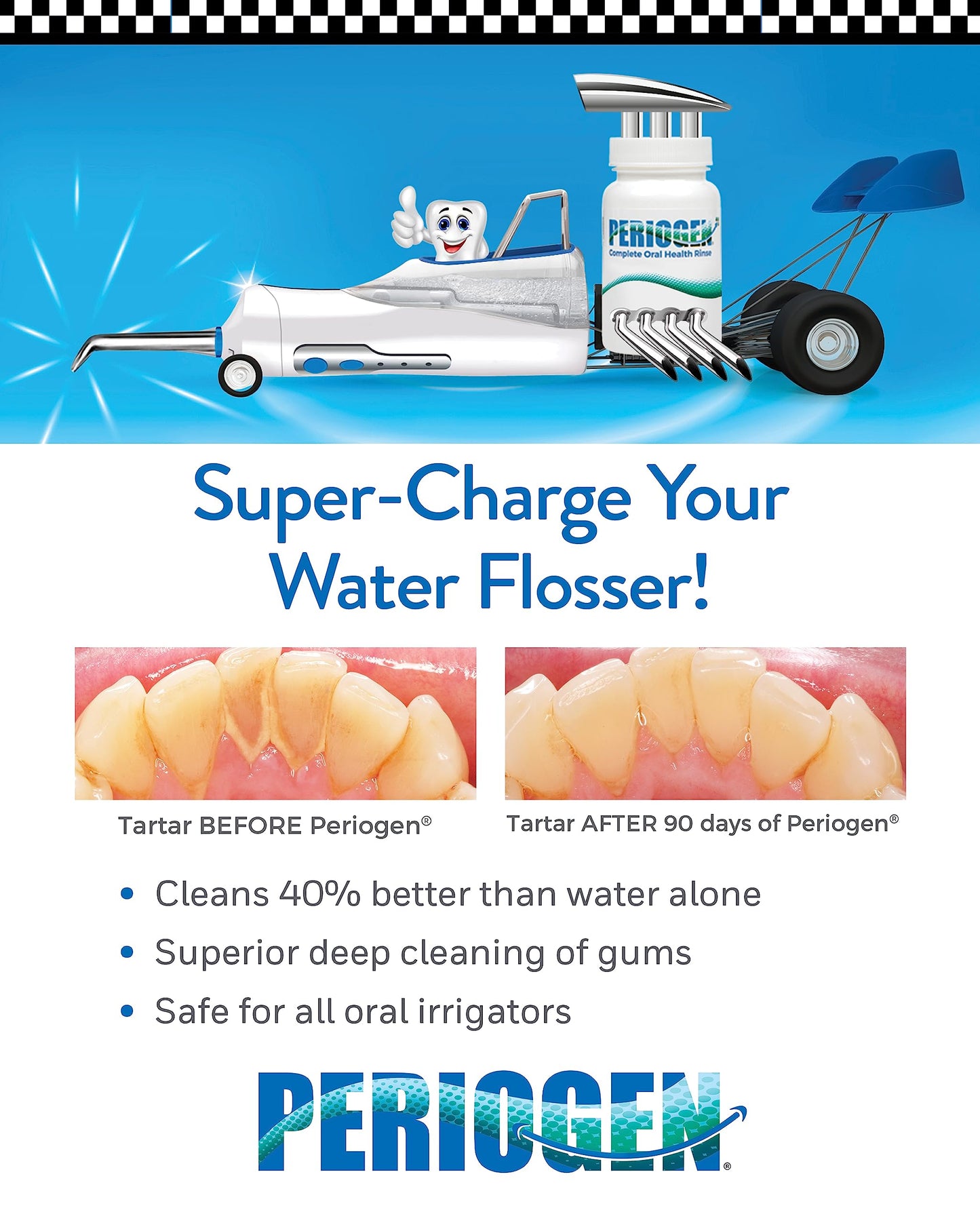 Periogen Oral Rinse - The Only Product in The World Clinically Proven to Reduce Dental Tartar Buildup
