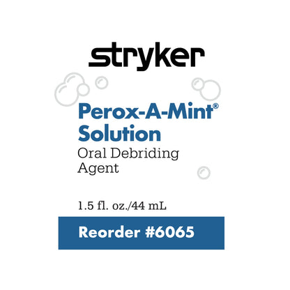 Stryker – Sage Perox-A-Mint Oral Rinse – 1 Bottle, 1.5 fl oz – Mint Mouthwash