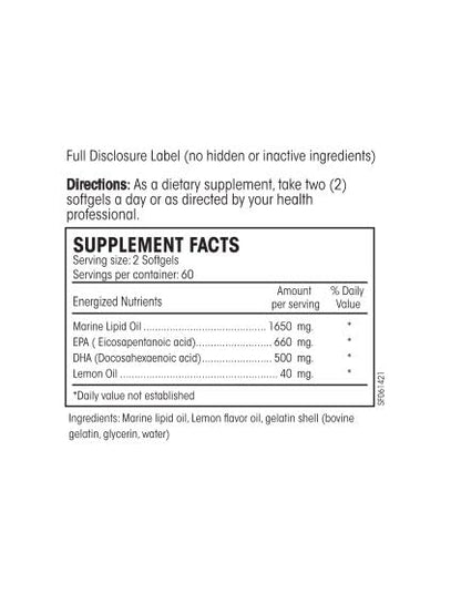 Perque - EPA/DHA Guard 120 gels | Health and Beauty