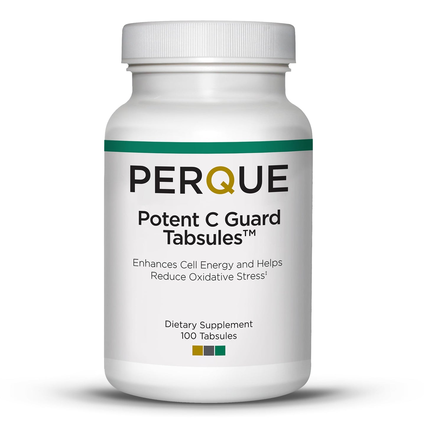 Perque Potent C Guard 1000 mg, 100 Count – Vitamin C Supplement