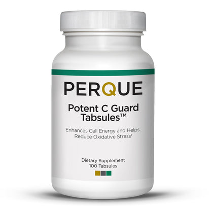 Perque Potent C Guard 1000 mg, 100 Count – Vitamin C Supplement