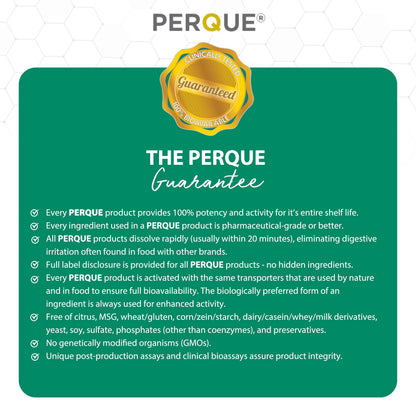 Perque Potent C Guard 1000 mg, 100 Count – Vitamin C Supplement