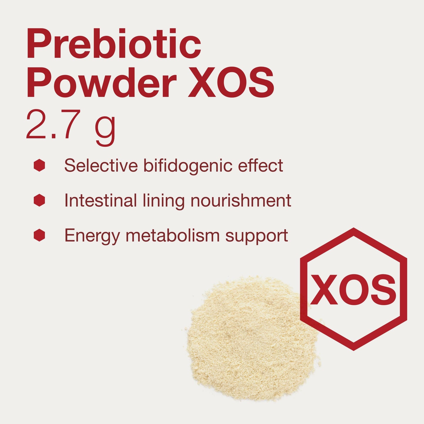 Protocol for Life Balance Prebiotic Powder XOS – 1.55g per Serving | Gut Health & Intestinal Flora | Kosher & Non-GMO | 3 oz (Pack of 2)