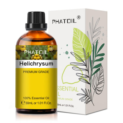 Helichrysum Essential Oil 30ml | PHATOIL Aromatherapy for Diffuser & DIY