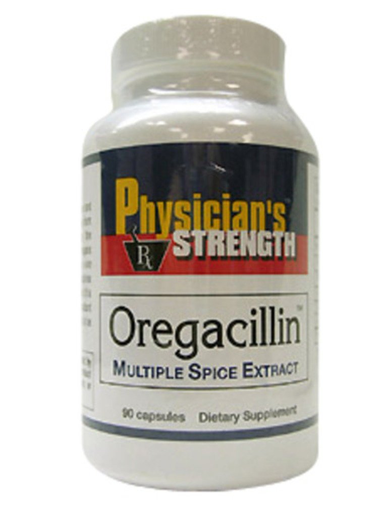 Physician's Strength Oregacillin - 90 Capsules | Multi-Spice Extract for Respiratory Health