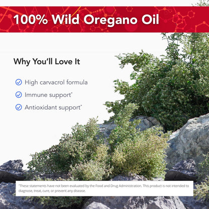 Physician's Strength OregaWild Extra Strength - 30 ml | Wild Oregano Oil