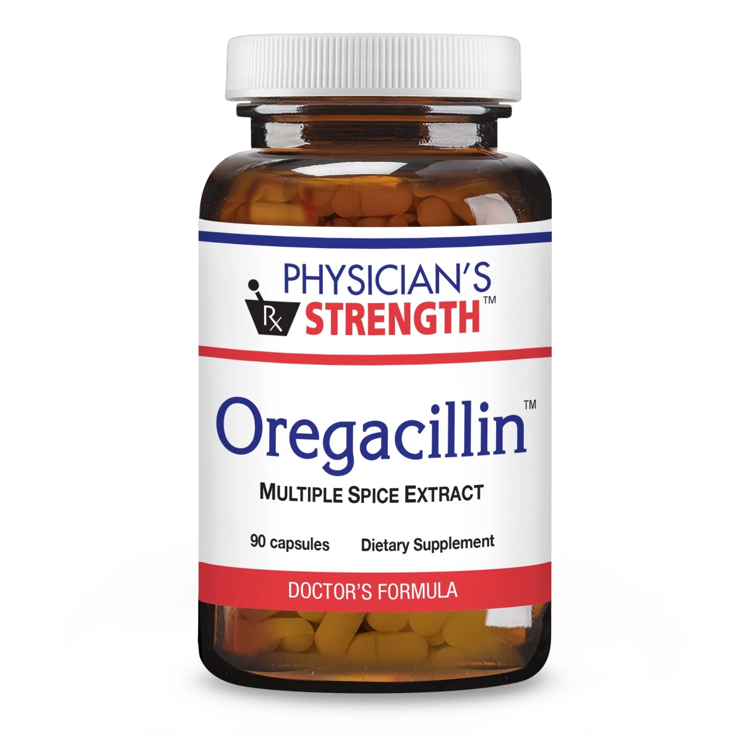 Physician's Strength Oregacillin - 90 Capsules | Multi-Spice Extract for Respiratory Support