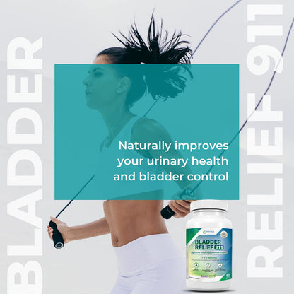 Phytage Labs Bladder Relief 911 – Detoxifying Urinary Support for Men & Women, 60 Veggie Capsules