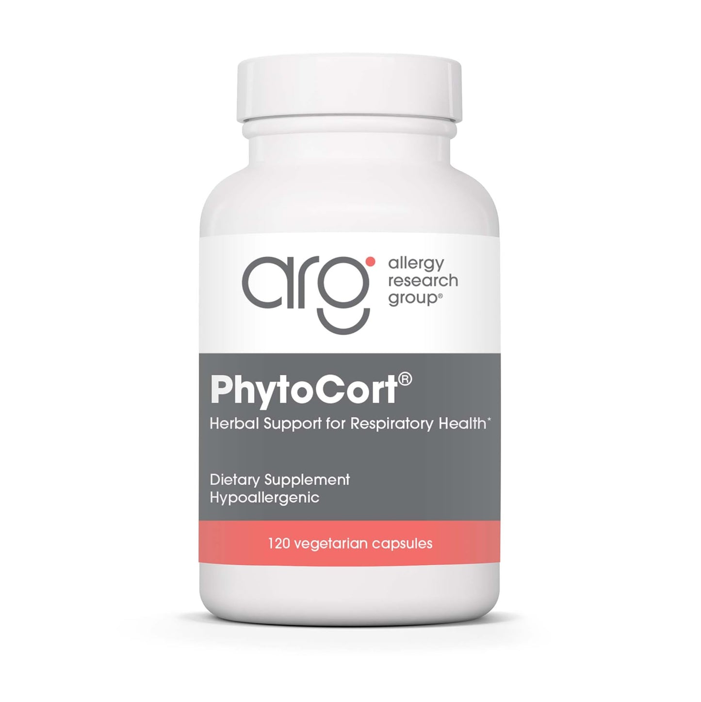 Allergy Research Group PhytoCort - Respiratory Support & Lung Health (120 Count)