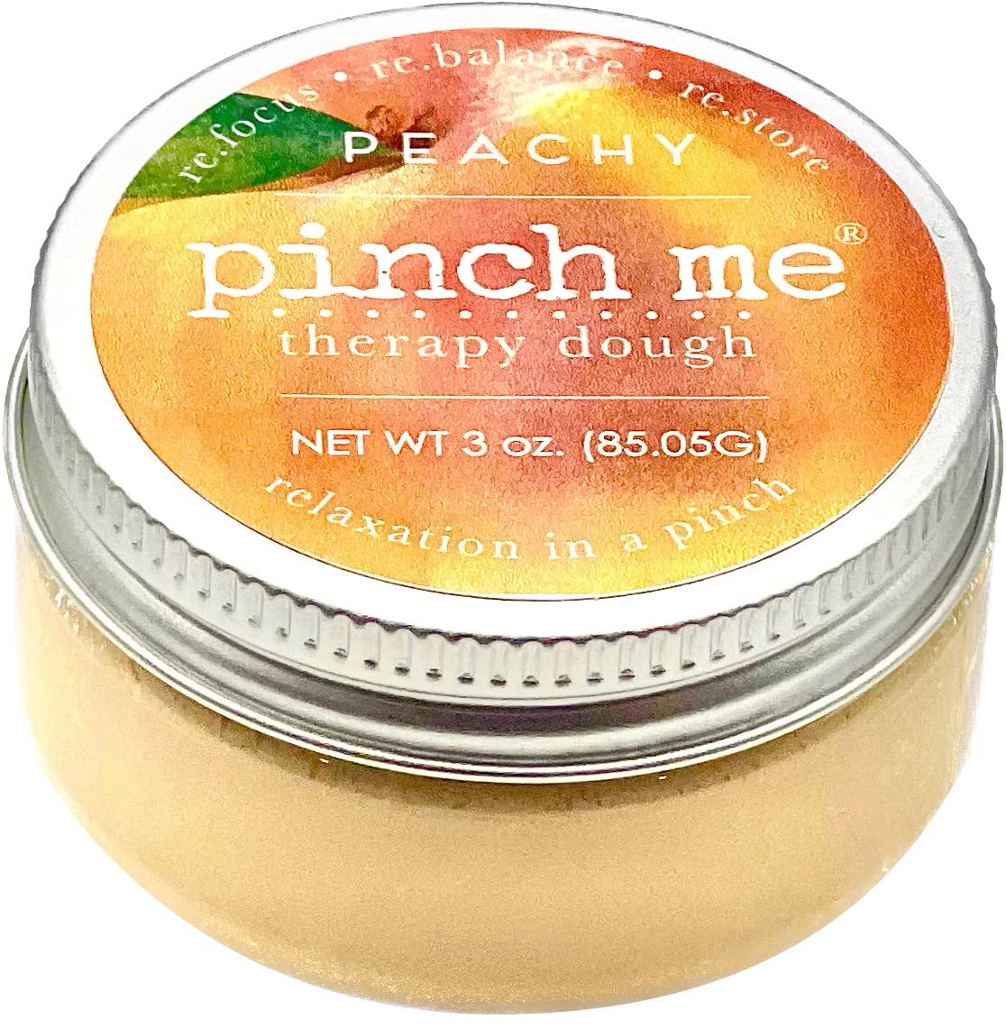 Pinch Me Therapy Dough - 10 oz Peachy Aromatherapy Stress Relieving Putty