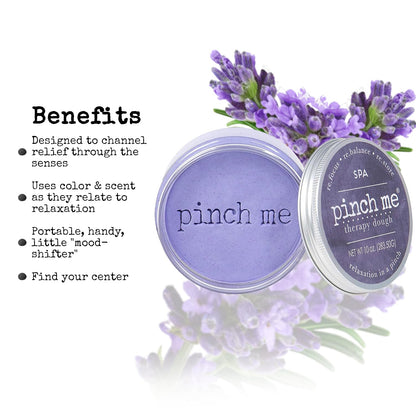 Pinch Me Therapy Dough – Holistic Aromatherapy Stress Relieving Putty (10 oz) – Spa Scent