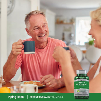 Piping Rock Citrus Bergamot Extract 1500mg | 100 Capsules | Vegetarian, Non-GMO, Gluten Free