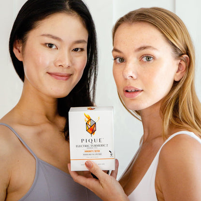 PIQUE Electric Turmeric 2 - Immune Support, Inflammation, Detox & Radiant Skin