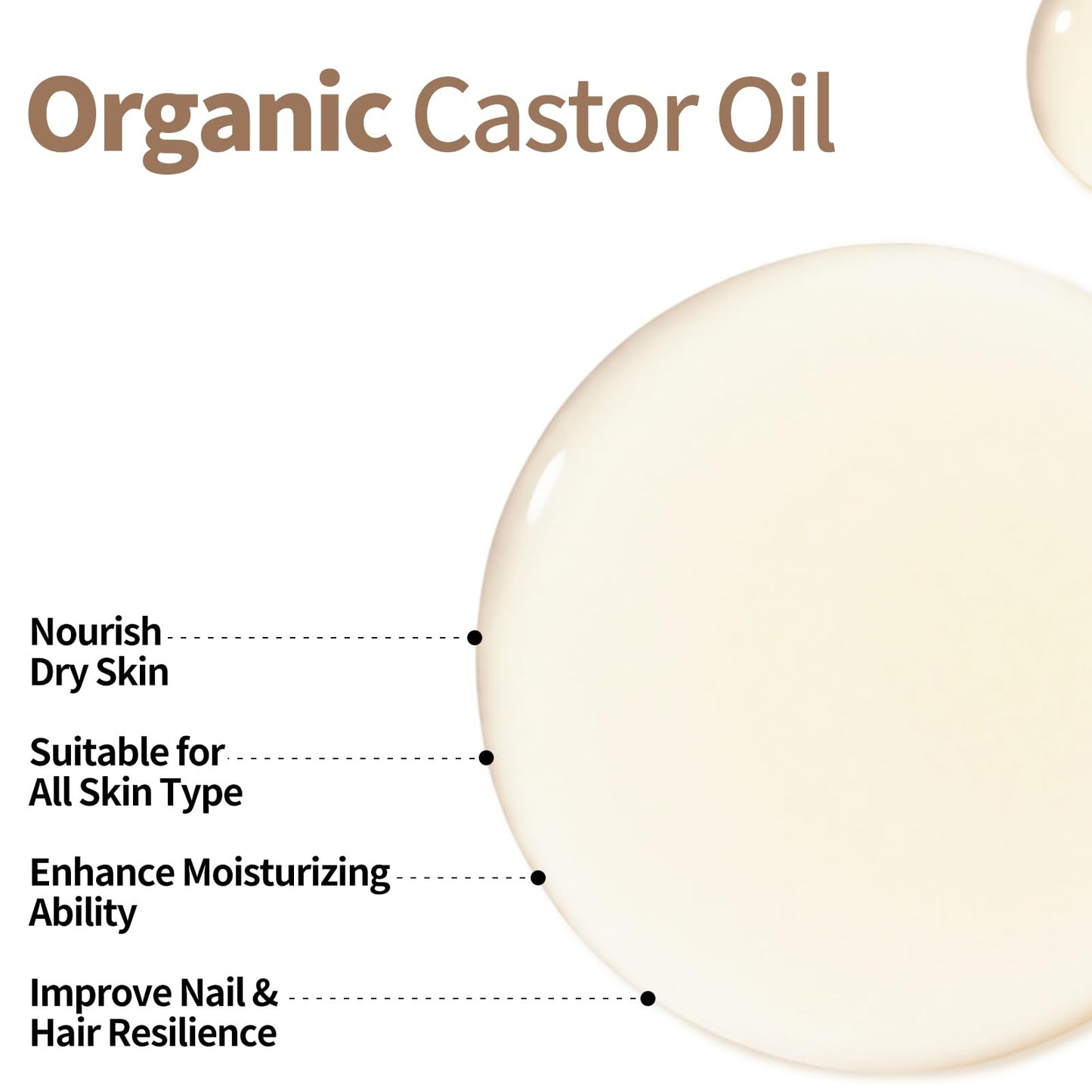 Pjordo Castor Oil Pack Wrap - Natural Cold-Pressed Oils, Reusable Cotton Pack for Abdomen, Neck, Elbows & Knees