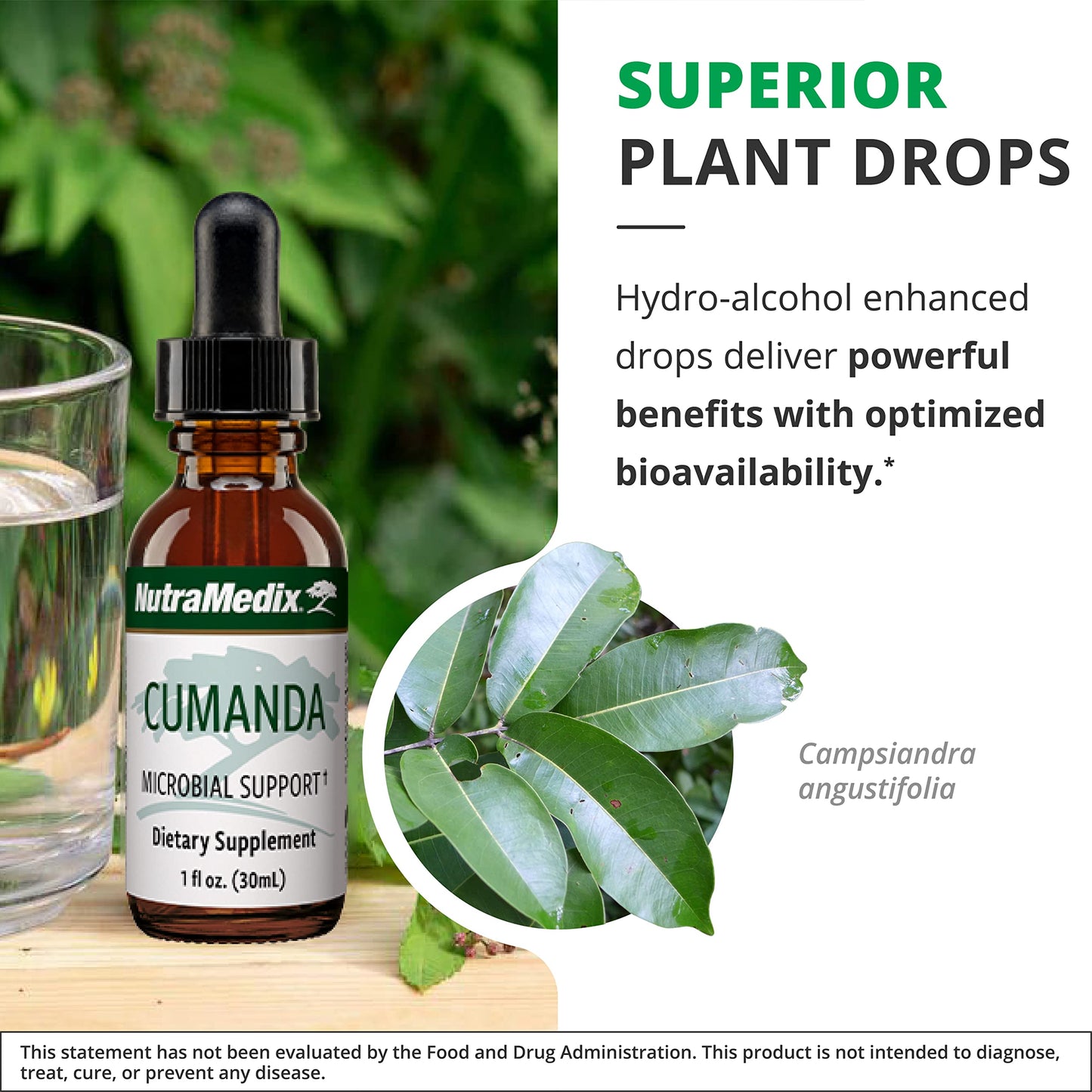 NutraMedix Cumanda Immune Support - Huacapurana Bark Tincture (1oz)