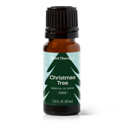 Plant Therapy Christmas Tree Essential Oil Blend 10 mL – Crisp & Refreshing Holiday Scent