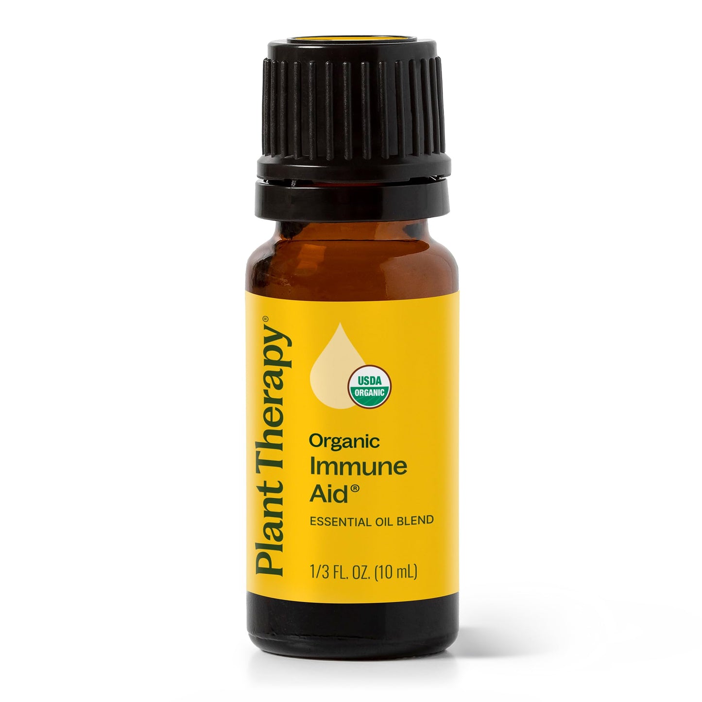Plant Therapy Organic Immune Aid Essential Oil Blend 10 mL – 100% Pure & Undiluted