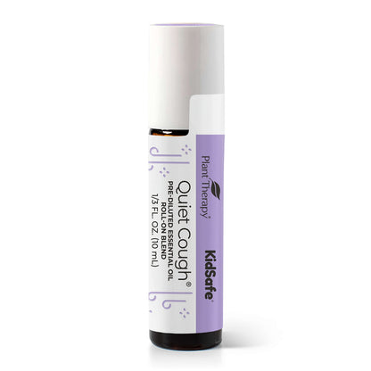 Plant Therapy Quiet Cough KidSafe Roll-On 10 mL – Pre-Diluted Essential Oil