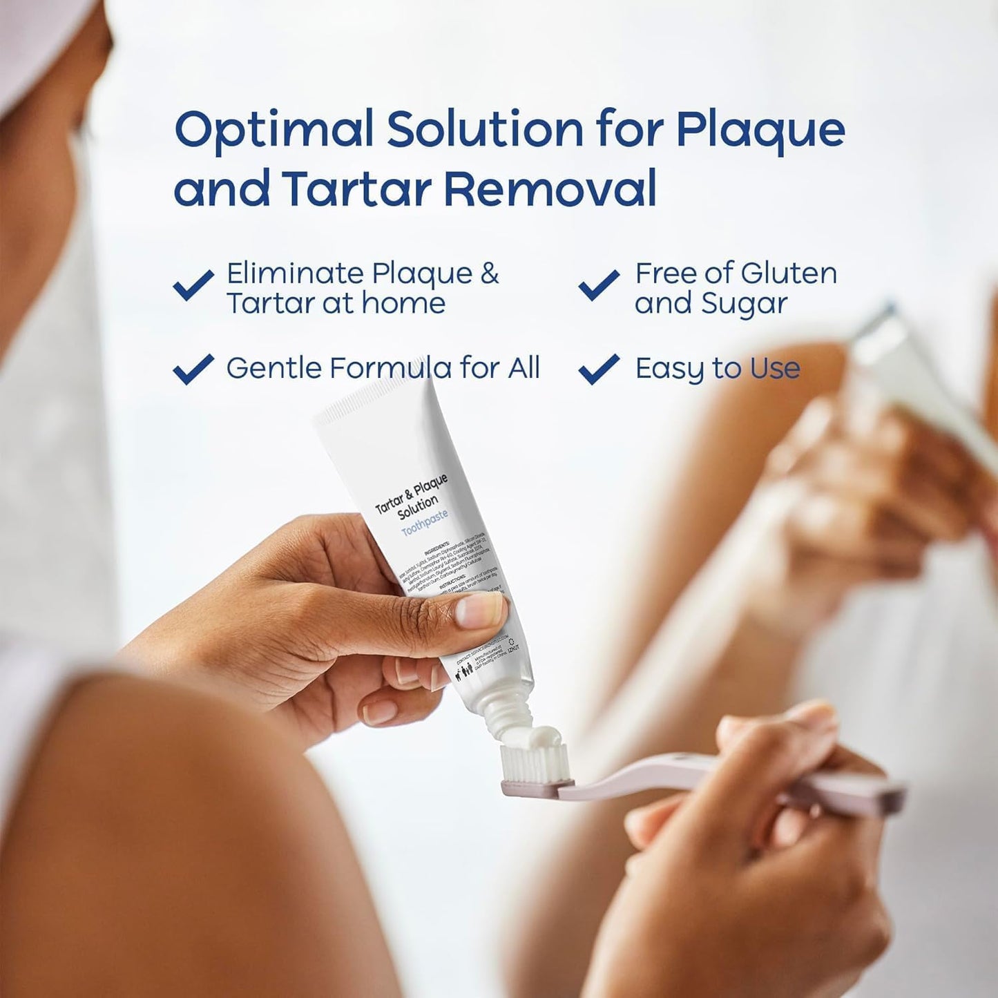 Plaque & Tartar Remover Toothpaste – Deep Clean, Tartar Control (Wintergreen)