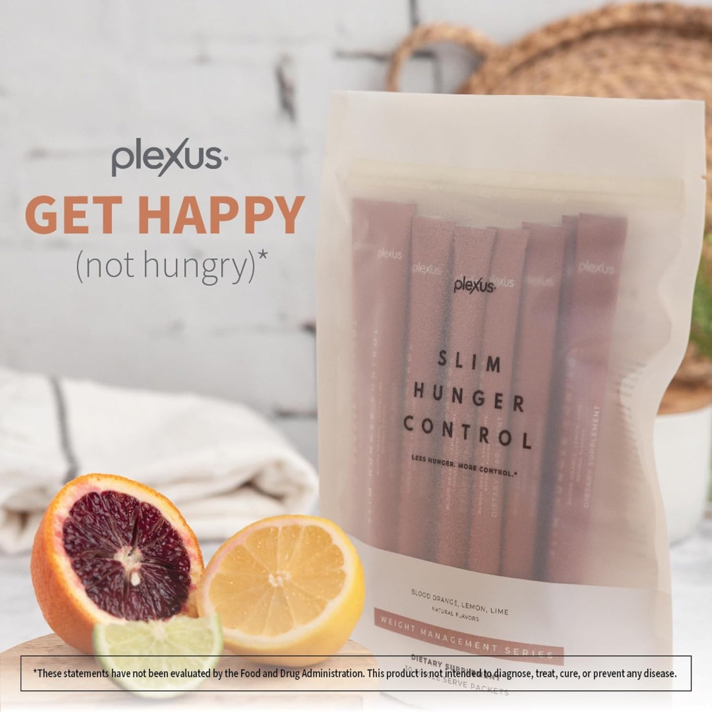 Plexus Slim Hunger Control – 30 Packets | Vegan & Gluten Free Dietary Supplement
