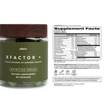 Plexus Xfactor+® | Premium Bioavailable Nutrients for Superior Absorption