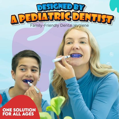 PLQUE Disclosing Gel Pen – Plaque Detector for Brushing (90 Uses)